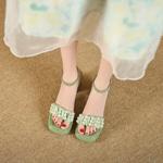 Luxury Genuine Leather Handmade Women's Shoes for Elegance(Eyunshangx2720)