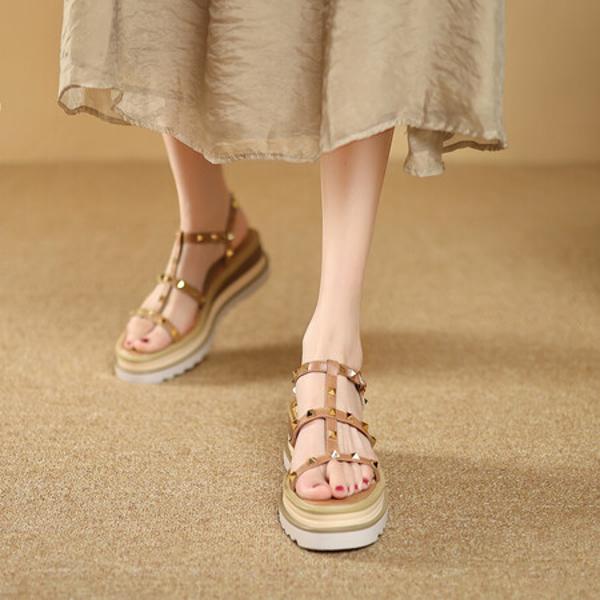 Handcrafted Leather Women’s Shoes - Luxury Elegance Redefined(Eyunshangx2722)