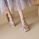 Luxurious Handcrafted Leather Women's Shoes – Exquisite Craftsmanship & Elegance(EyunshangxM1033)