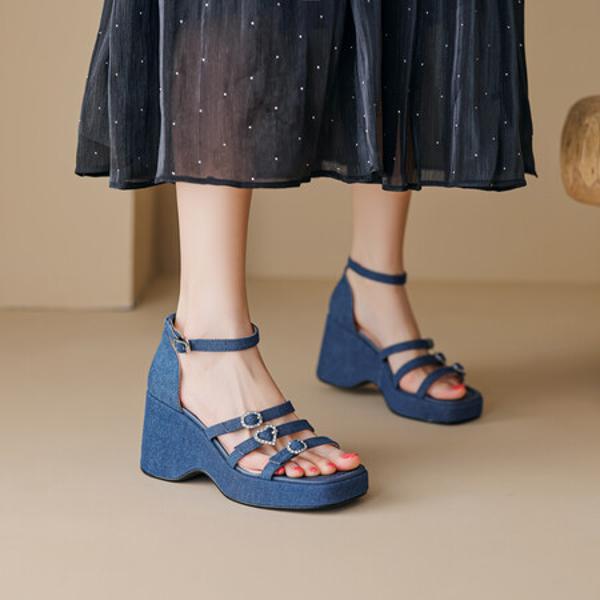 Luxurious Handcrafted Leather Women's Shoes – Exquisite Craftsmanship & Elegance(EyunshangxM1033)