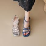 Luxurious Handcrafted Leather Women's Shoes – Exquisite Craftsmanship & Elegance(EyunshangxM1033)