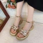 Elegantly Crafted Handmade Genuine Leather Women's Shoes for the Discerning.(EyunshangxR811-A577-1)