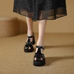 Handcrafted Luxury Leather Women's Shoes: Elegance in Every Stitch(EyunshangxYS-C2937-1)