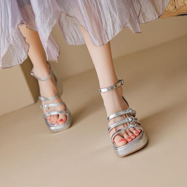 Handcrafted Leather Women's Shoes: Craftsmanship Meets Luxury Elegance(EyunshangxM1033-2)