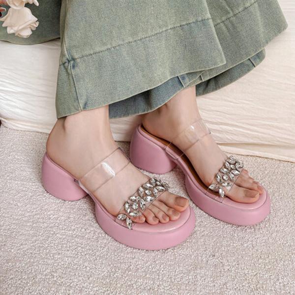 Handcrafted Luxurious Leather Women's Shoes with Exquisite Craftsmanship(EyunshangxC2381-1)