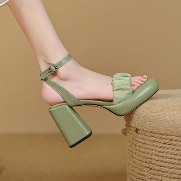 Exquisite Handmade Leather Women's Shoes: A Touch of Luxury and Elegance(EyunshangxC2920-1)