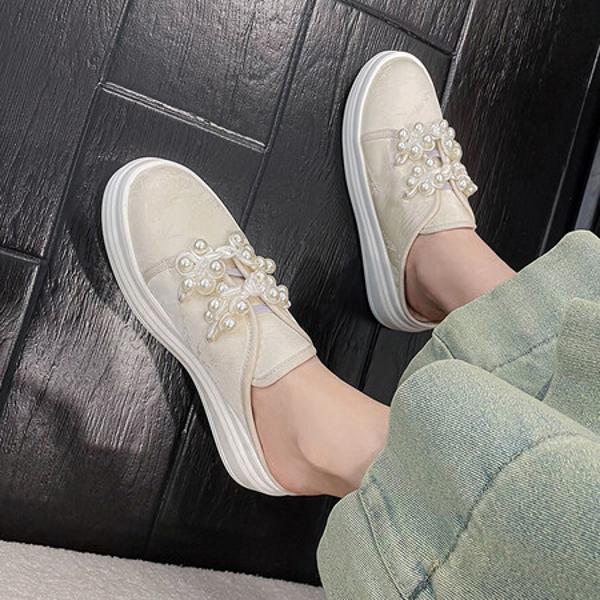 Handcrafted Genuine Leather Women's Shoes: Luxurious Elegance at Its Best(EyunshangxC2384-1)