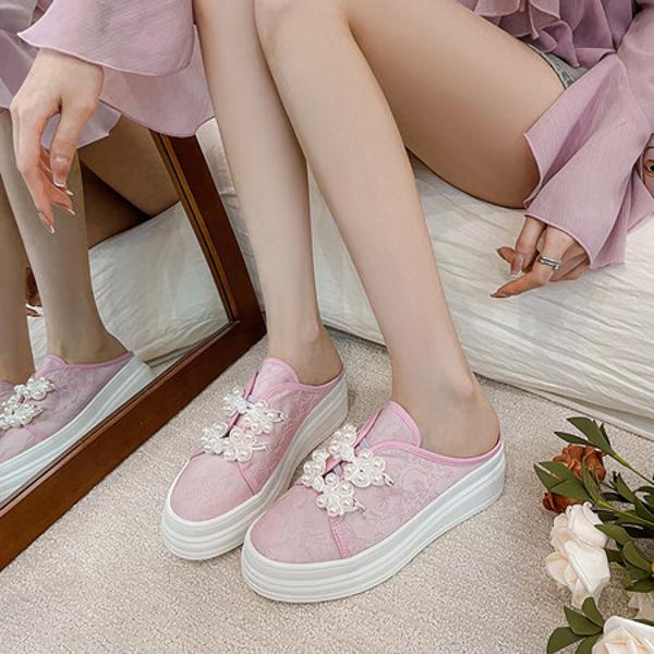 Handcrafted Genuine Leather Women's Shoes: Luxurious Elegance at Its Best(EyunshangxC2384-1)