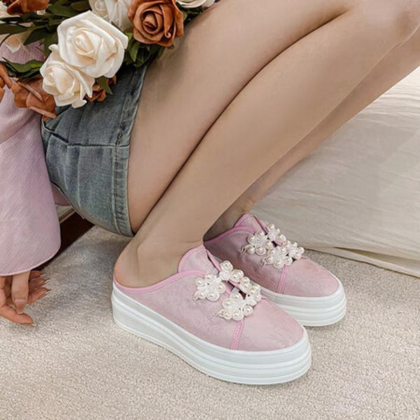 Handcrafted Genuine Leather Women's Shoes: Luxurious Elegance at Its Best(EyunshangxC2384-1)