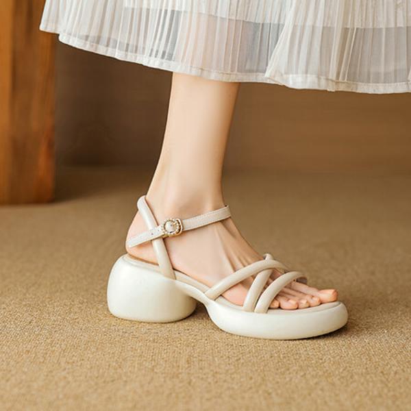 Luxurious Handcrafted Leather Women's Shoes: Elegance in Every Step(EyunshangxC2401-1)