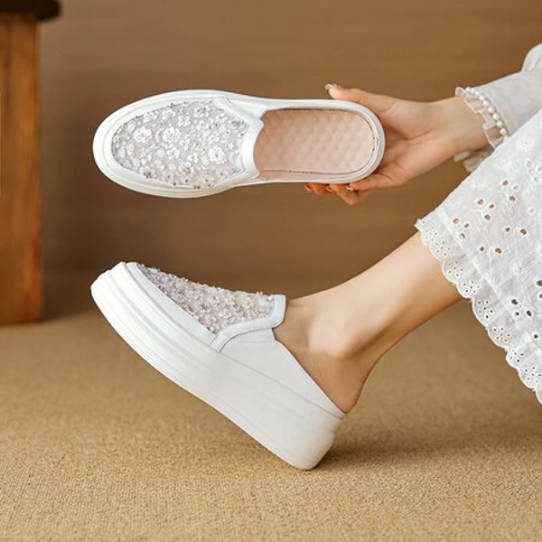 Exquisite Handmade Leather Women’s Shoes for Luxe Elegance(EyunshangxYSC2393-1)