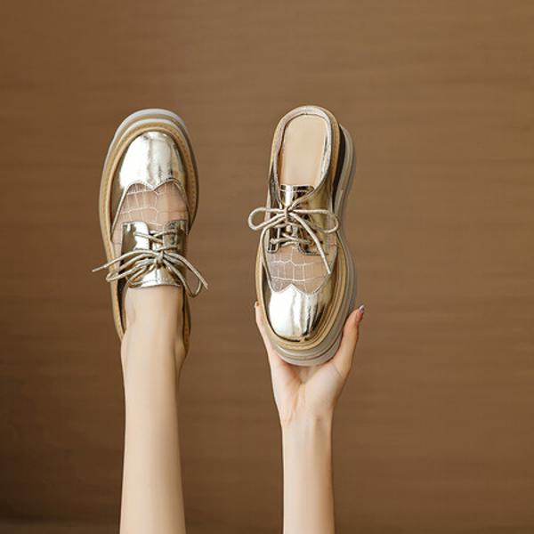 Elegant Handmade Leather Women’s Shoes, Luxury Craftsmanship(EyunshangxC2396-11)