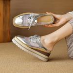 Elegant Handmade Leather Women’s Shoes, Luxury Craftsmanship(EyunshangxC2396-11)