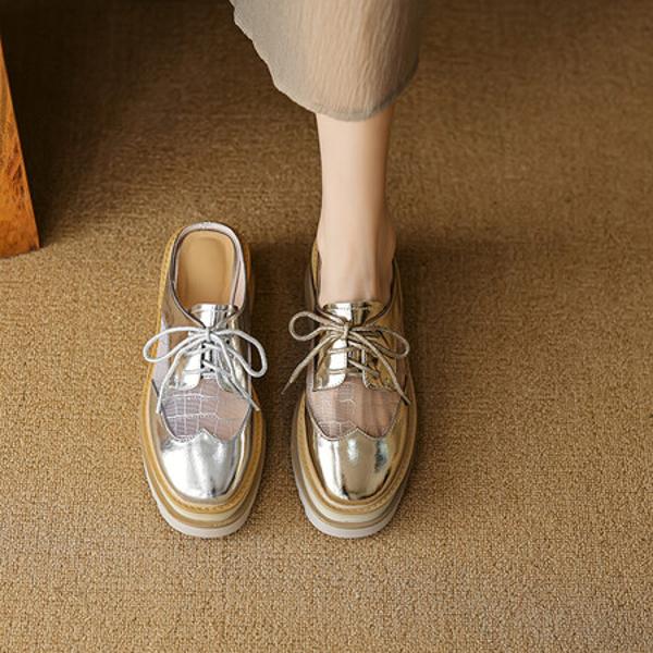 Elegant Handmade Leather Women’s Shoes, Luxury Craftsmanship(EyunshangxC2396-11)