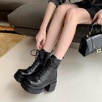 Elegant Handcrafted Leather Women's Shoes of Luxury Quality(EyunshangxZM5106)