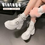 Elegant Handcrafted Leather Women’s Shoes - Luxury Artistry(EyunshangxZM2410)