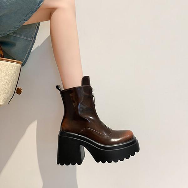 Handcrafted Luxury Leather Women's Shoes(EyunshangxZM2418)