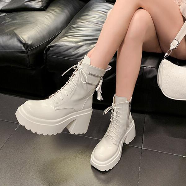 Elegant Handcrafted Genuine Leather Women's Shoes(EyunshangxZM2413)