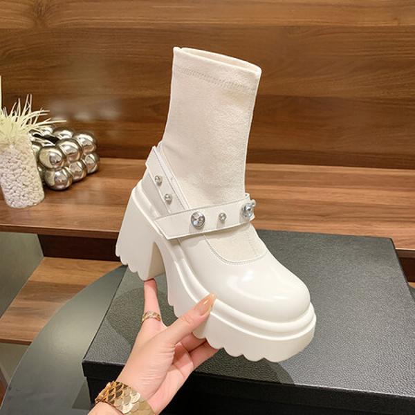 Elegant Handcrafted Leather Women’s Shoes – Luxury Quality(EyunshangxZM2419)