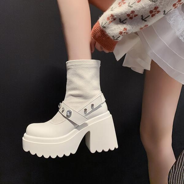 Elegant Handcrafted Leather Women’s Shoes – Luxury Quality(EyunshangxZM2419)