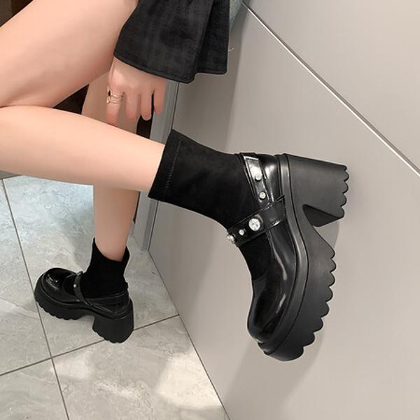 Elegant Handcrafted Leather Women’s Shoes – Luxury Quality(EyunshangxZM2419)