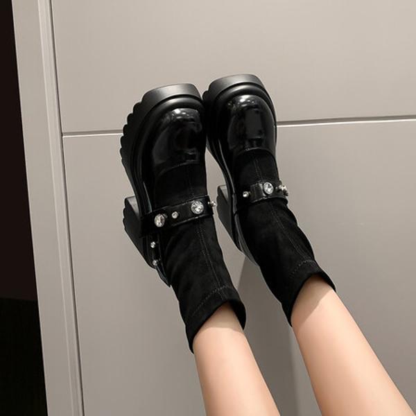 Elegant Handcrafted Leather Women’s Shoes – Luxury Quality(EyunshangxZM2419)