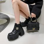 Elegant Handcrafted Leather Women's Shoes of Exquisite Quality(EyunshangxZM5105-1)