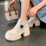 Elegant Handcrafted Leather Women's Shoes of Exquisite Quality(EyunshangxZM5105-1)