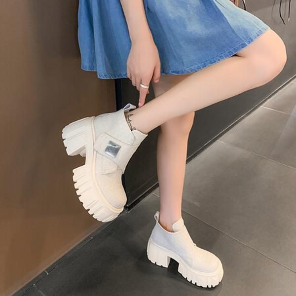 Elegant Handcrafted Leather Women's Shoes of Exquisite Quality(EyunshangxZM5105-1)