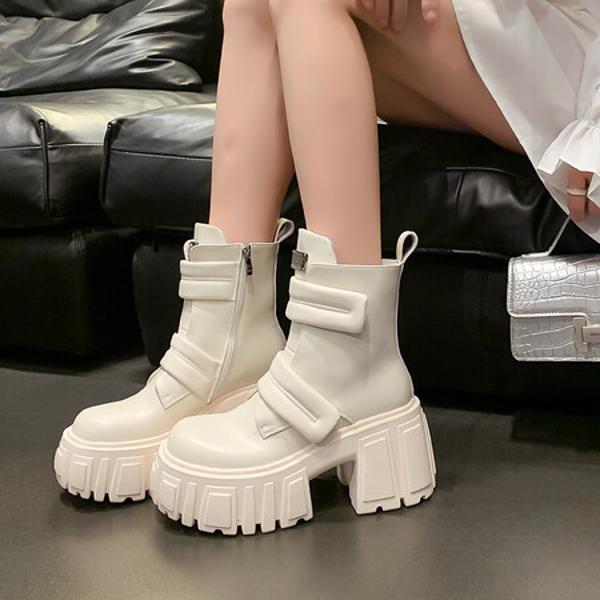 Handcrafted Luxury Leather Women's Shoes: Elegance in Every Stitch(EyunshangxZM5113)