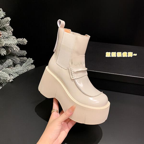 Exquisite Handmade Leather Women's Shoes for Elegant Sophistication(EyunshangxZM7004)