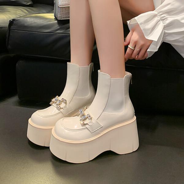 Handcrafted Leather Women's Shoes: Luxe Elegance & Quality(EyunshangxZM2427)