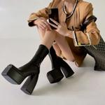 Handcrafted Genuine Leather Women's Shoes: Luxury & Elegance(Eyunshangx8731)