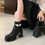 Handcrafted Leather Women's Shoes: Elegance in Every Stitch(EyunshangxZM2422-1)