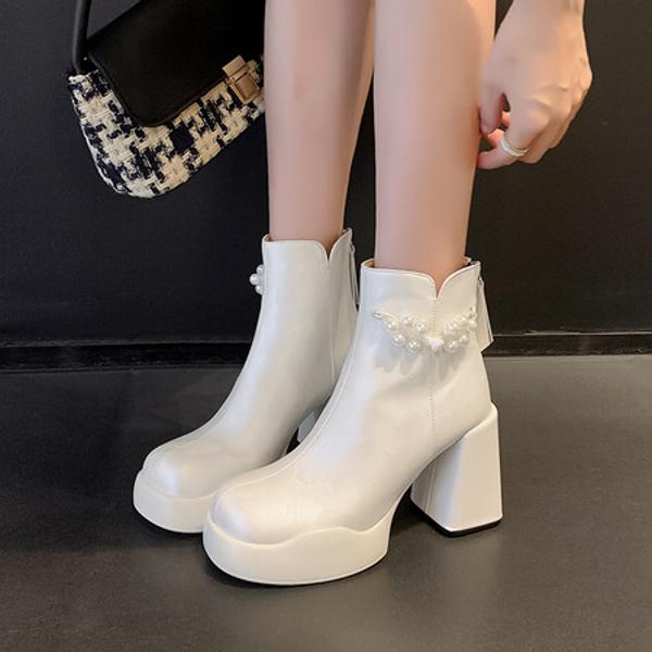 Handcrafted Leather Women's Shoes: Elegance in Every Stitch(EyunshangxZM2422-1)