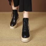 Elegant Handcrafted Leather Women's Shoes - Luxurious Quality & Exquisite Craftsmanship(EyunshangxZM2439)