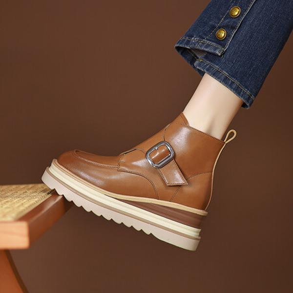 Luxury Handcrafted Genuine Leather Women's Shoes - Exquisite Elegance(EyunshangxZM2440)