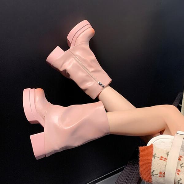 Exquisite Handcrafted Leather Women's Shoes: A Touch of Luxury and Elegance(EyunshangxZM5109-2)