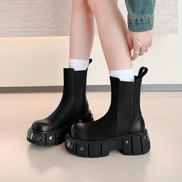 Exquisite Handcrafted Genuine Leather Women's Shoes: Luxurious Elegance(EyunshangxZM5115-2)