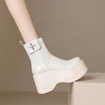 Handcrafted Luxury Genuine Leather Women's Shoes with Exquisite Craftsmanship(EyunshangxM3119-1)