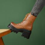 Handcrafted Luxury Leather Women's Shoes: Elegant Artistry(EyunshangxYSZ2627-2)