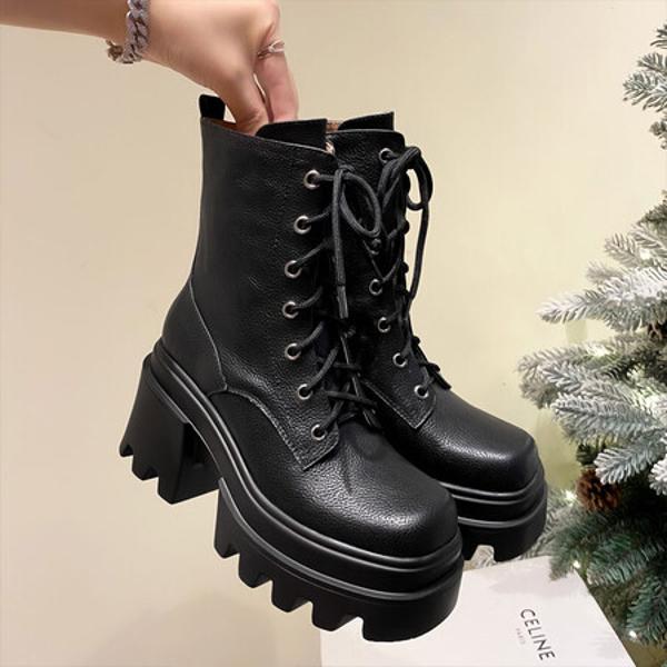 Handcrafted Luxury Leather Women's Shoes: Elegant Artistry(EyunshangxYSZ2627-2)