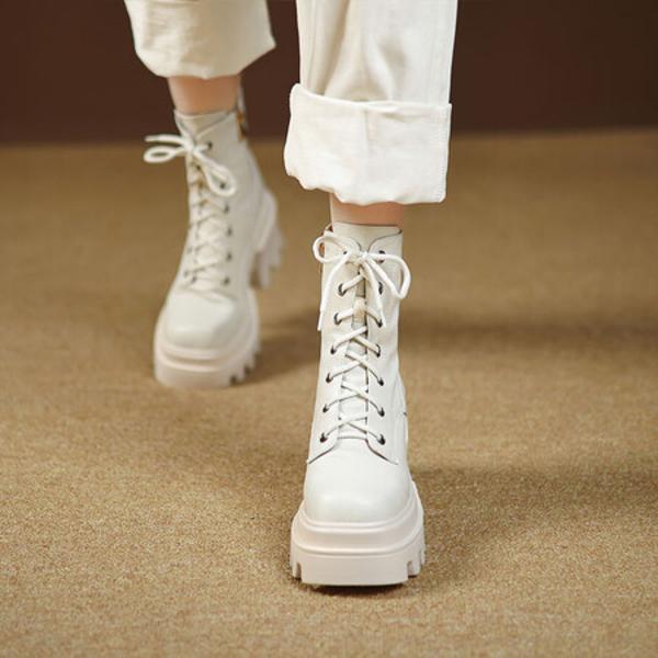 Handcrafted Luxury Leather Women's Shoes: Elegant Artistry(EyunshangxYSZ2627-2)