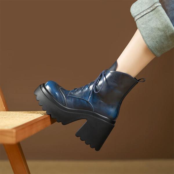 Handcrafted Leather Elegance: Luxurious Women's Shoes(EyunshangxC2964-1)