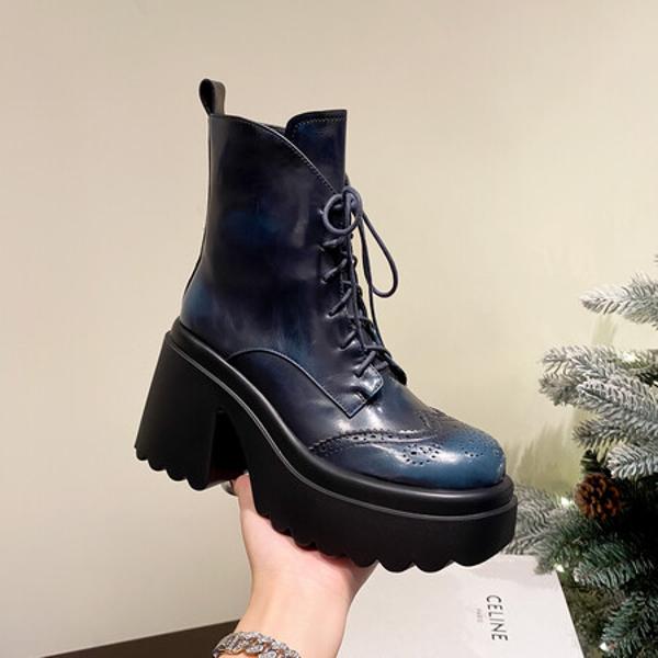 Handcrafted Leather Elegance: Luxurious Women's Shoes(EyunshangxC2964-1)