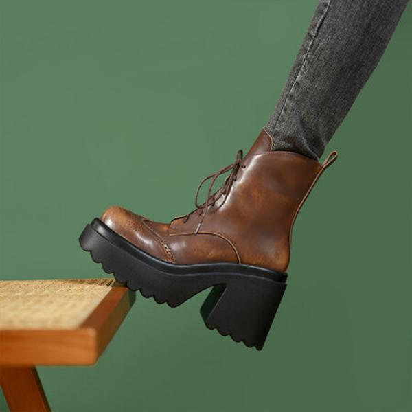 Exquisite Handcrafted Leather Women's Shoes - Luxurious Elegance(EyunshangxC2964)