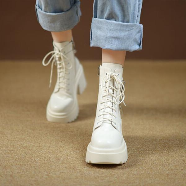 Elegantly Crafted Genuine Leather Handmade Women's Shoes for Luxury Taste(EyunshangxC2967-2)