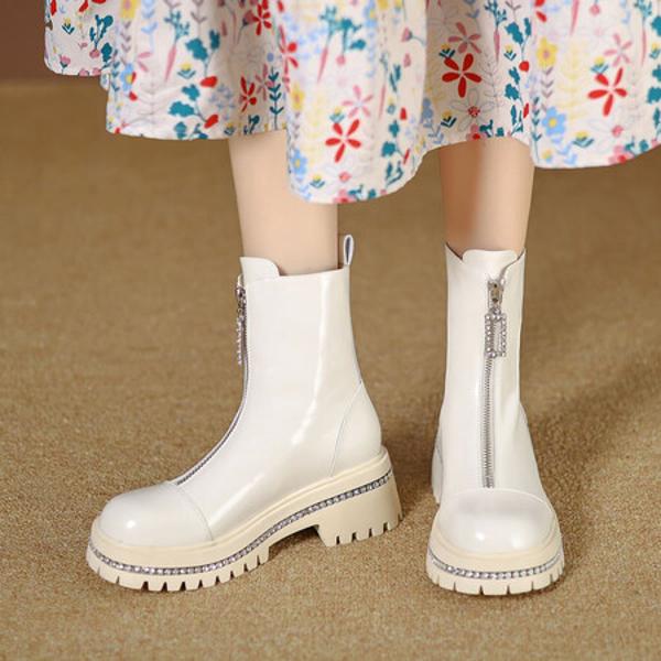 Exquisite Handmade Leather Women's Shoes: Where Elegance Meets Luxury Craftsmanship(EyunshangxC2975-1)