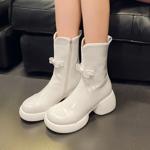 Handmade Leather Women’s Shoes: Elegant Craftsmanship for Luxurious Comfort(EyunshangxC2957)