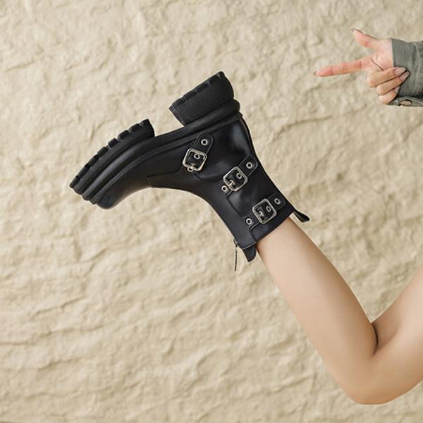 Handcrafted Leather Women's Shoes: Elegant Luxury & Artisan Quality(EyunshangxC2319)